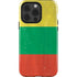 Lithuania Flag Distressed iPhone 15 Pro Impact Case